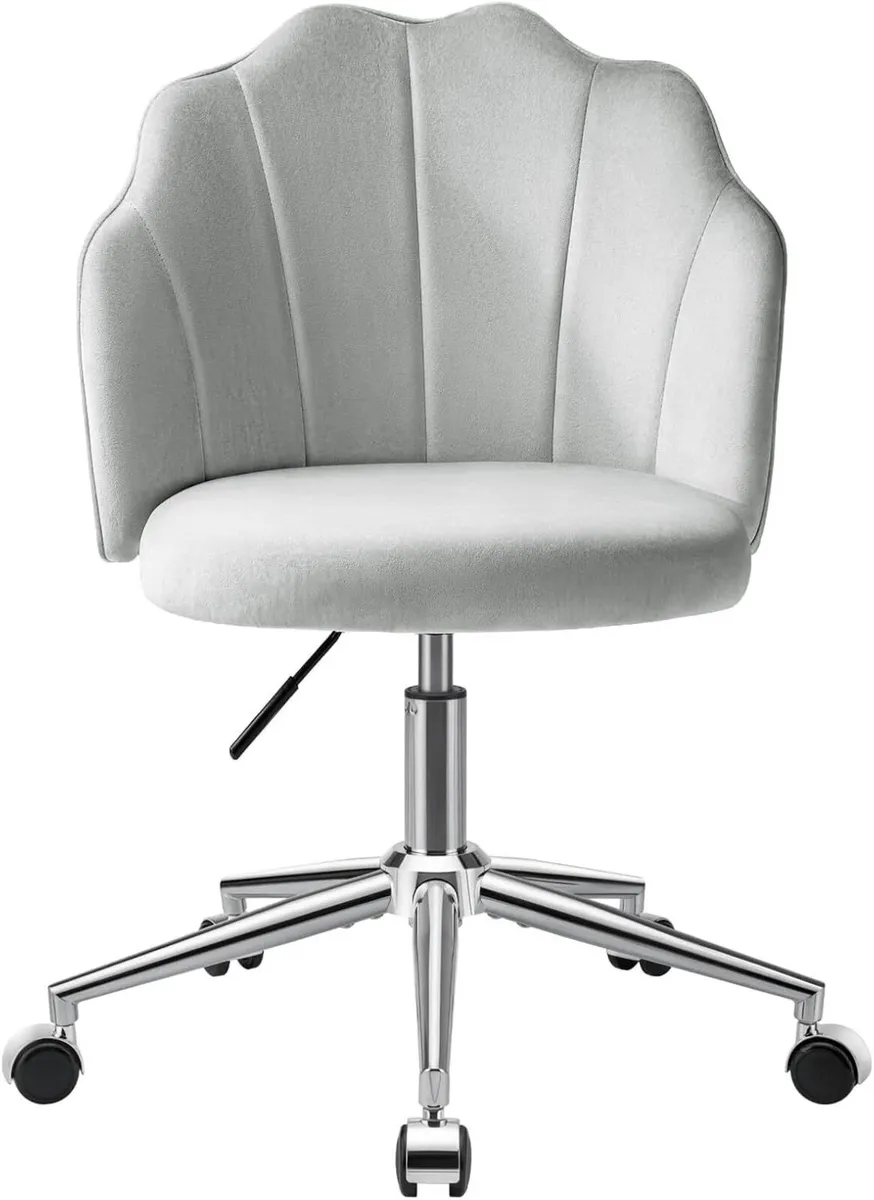 Vanity Chair for Dressing Table with Wheels - Image 1