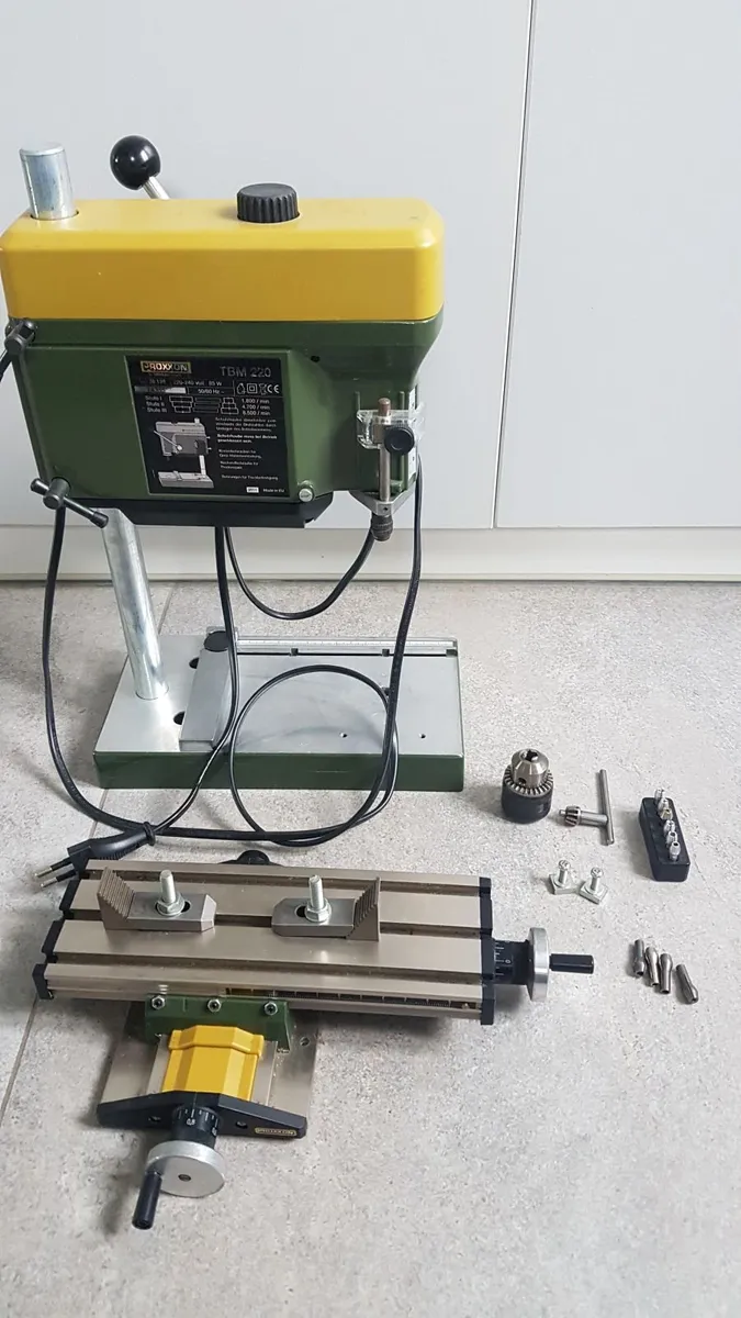 Proxxon TBM 220 Bench Drill 240V 28128 - Image 1
