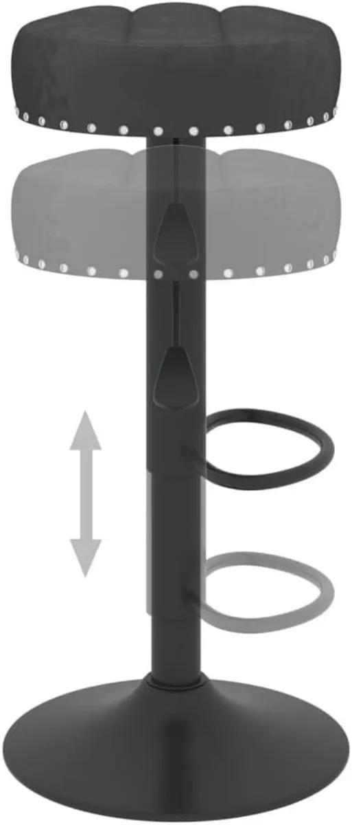 2 x Bar Stools Counter Seats Bistro Pub Chairs - Image 4