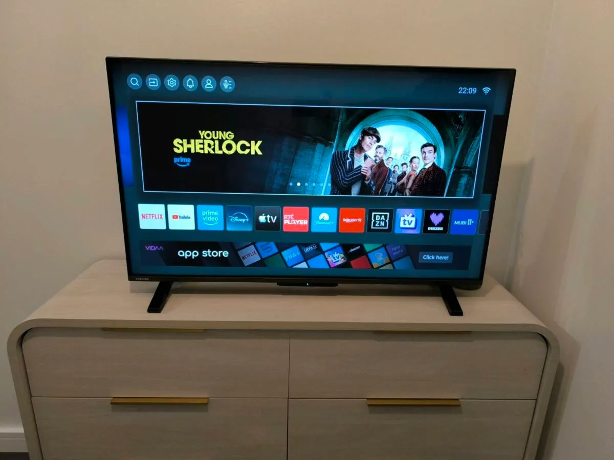 Toshiba 43" 4K Smart TV - Image 1