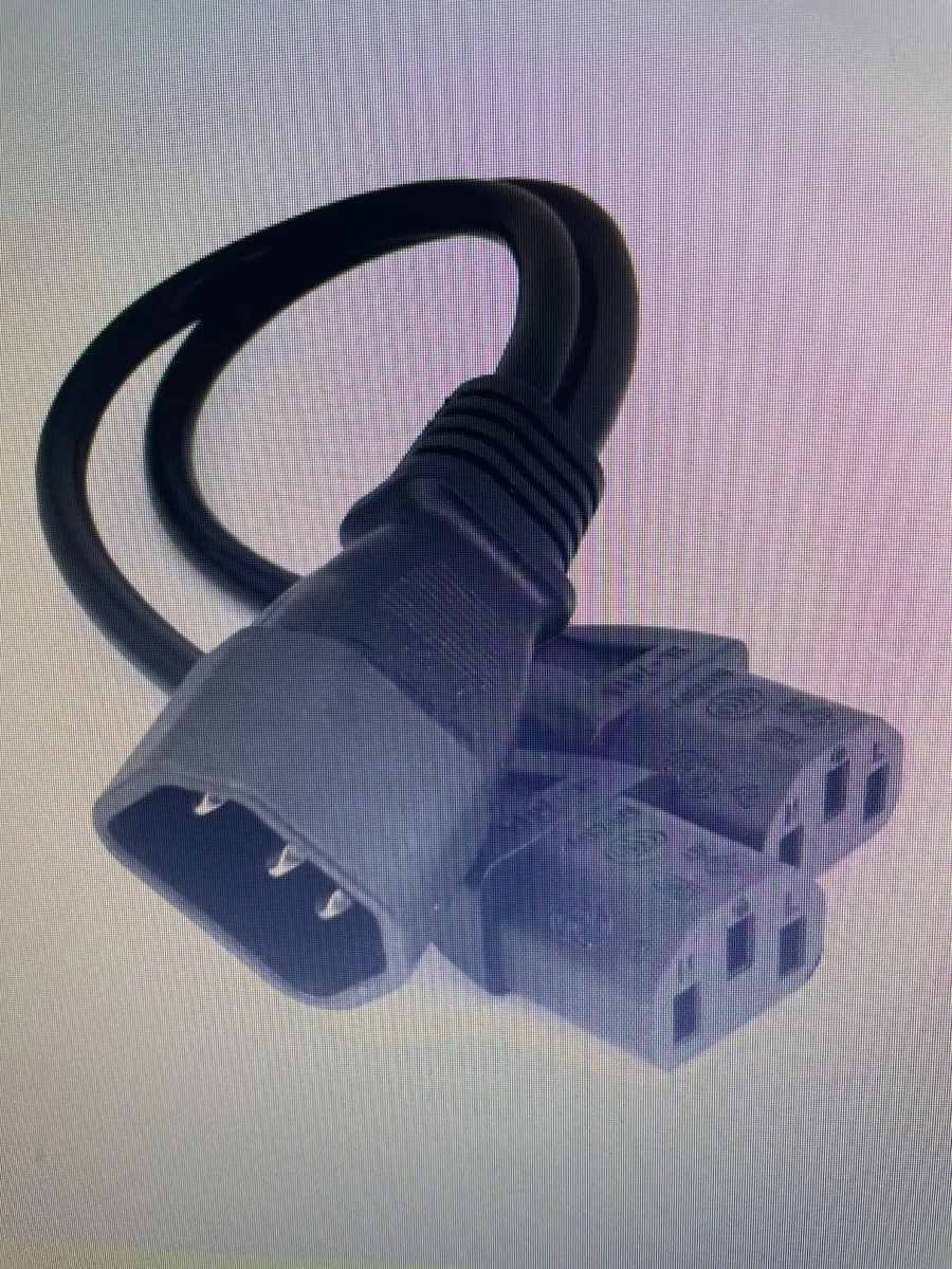 Power Y Type Dual Monitor Splitter Cable. - Image 4