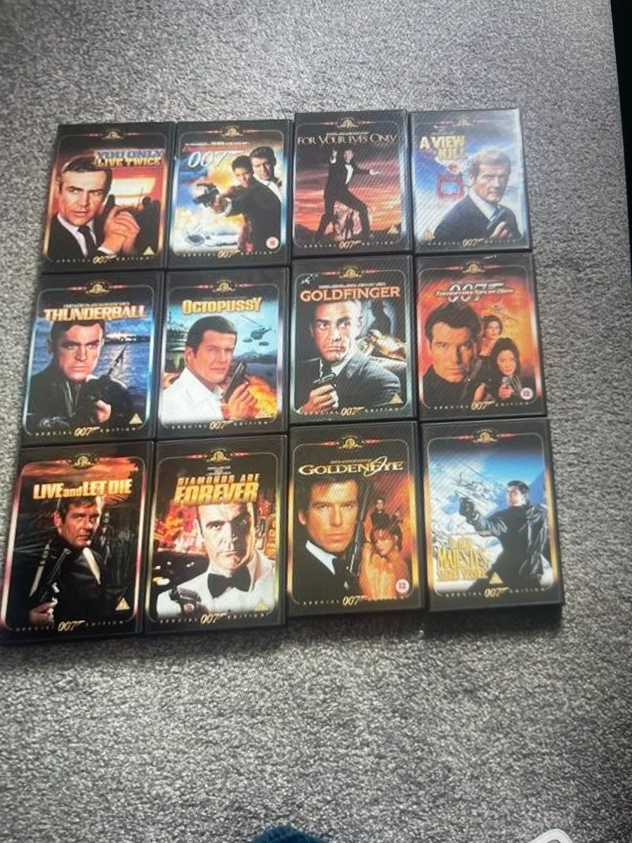 Collectors Edition James Bond Movies