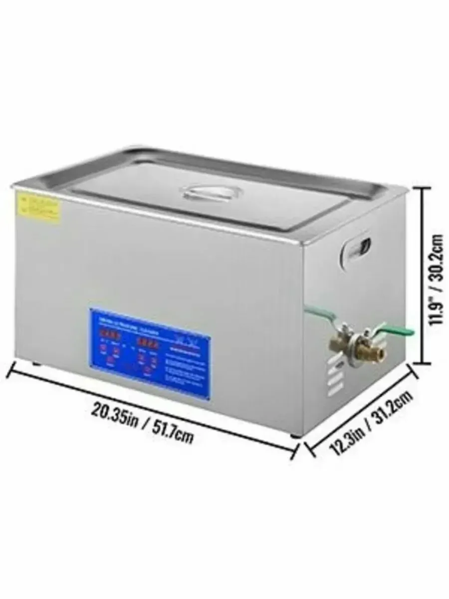 Ultrasonic Cleaner 22L with Timer Control - Image 1