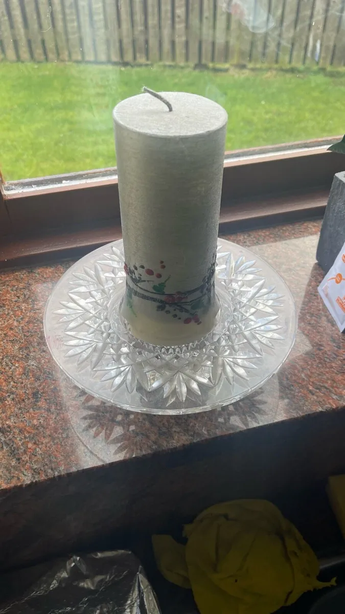 Waterford Crystal Candle Holder - Image 3