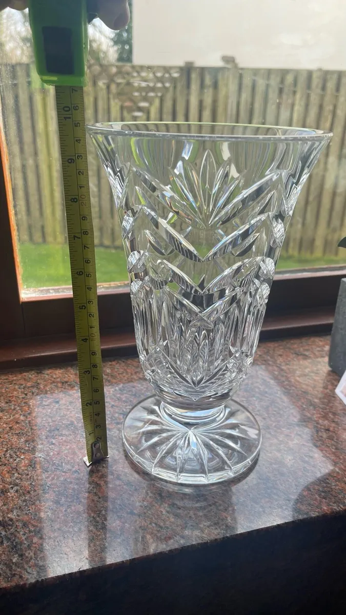 Large Waterford Vase - Image 2