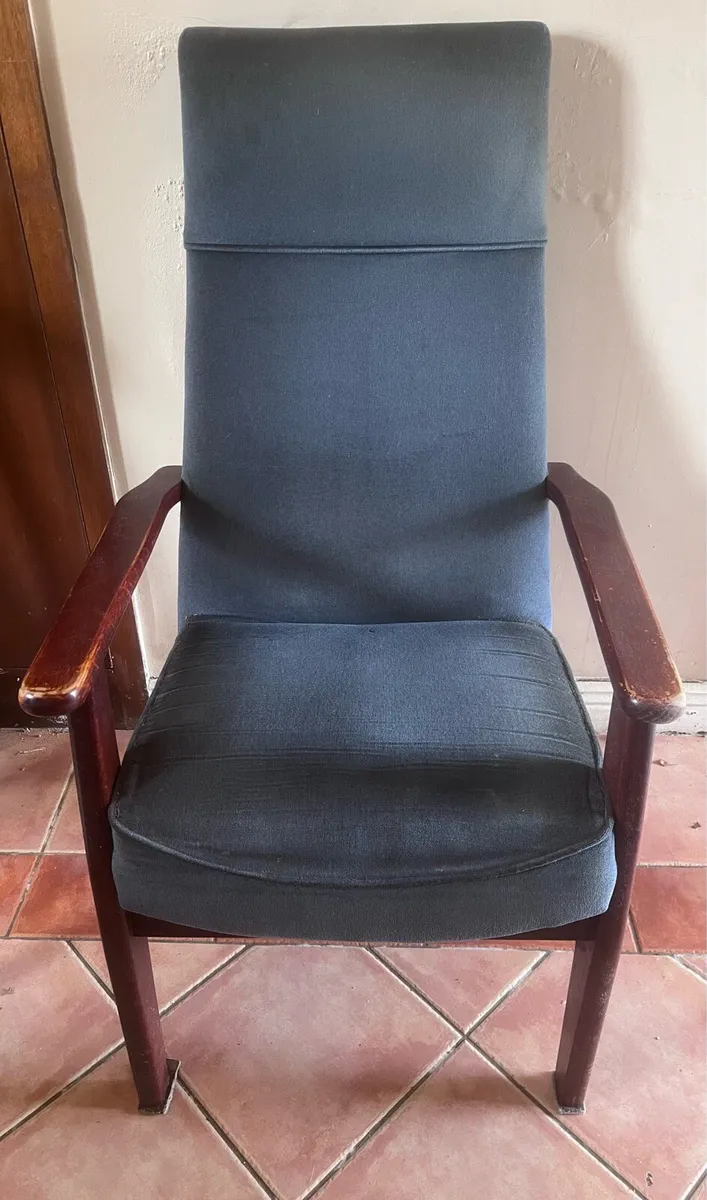 Two Highback Armchairs - Image 1