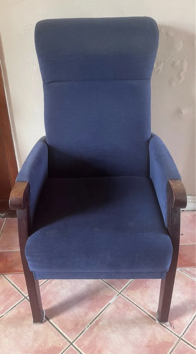 Two Highback Armchairs - Image 2
