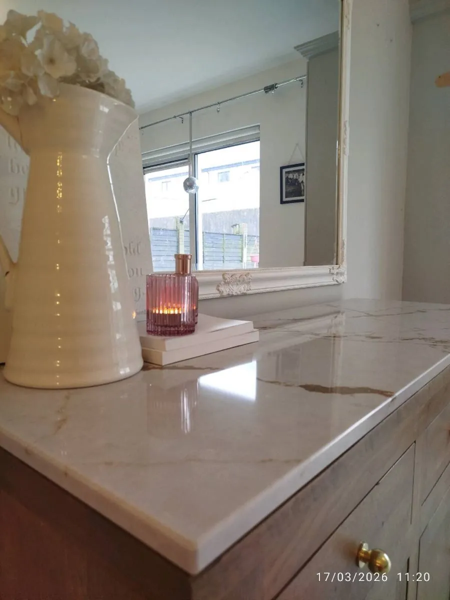 Oak Sideboard with Quartz Top - Image 3