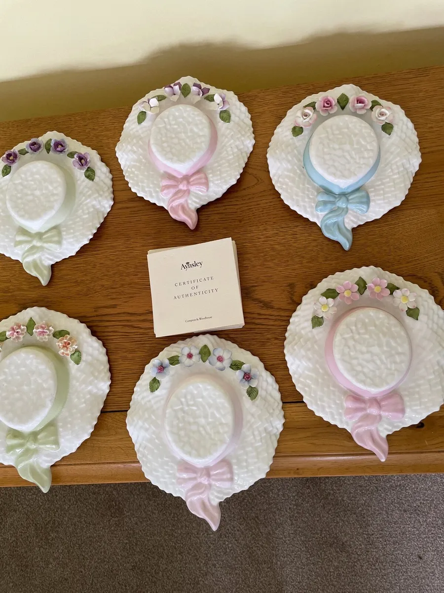 Ceramic Aynsley Hats - Image 1