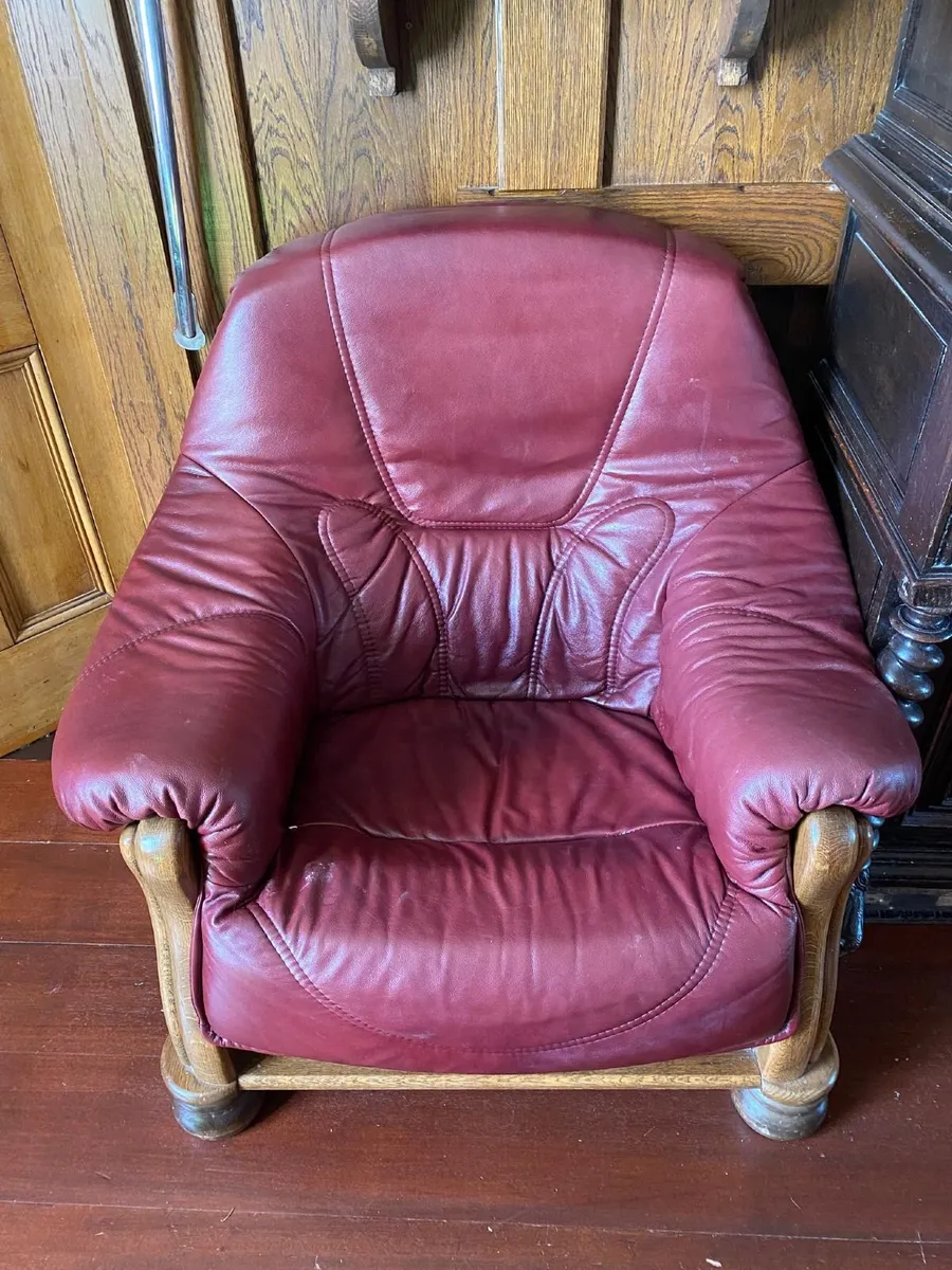 Leather Armchairs - Image 2