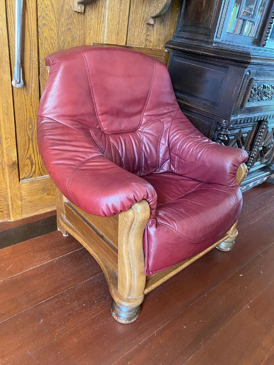 Leather Armchairs - Image 4