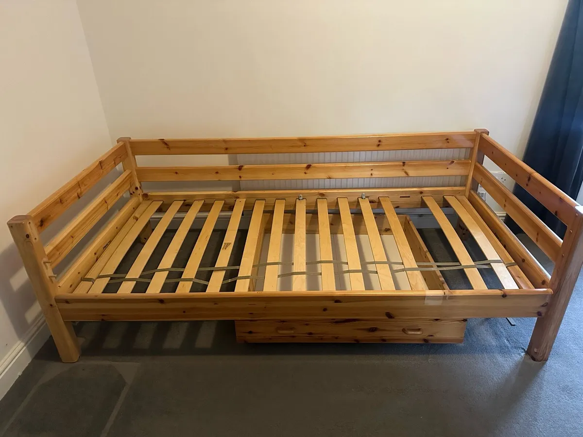 FLEXA Pine Bunk Bed ( used as 2 Single Beds ) - Image 1