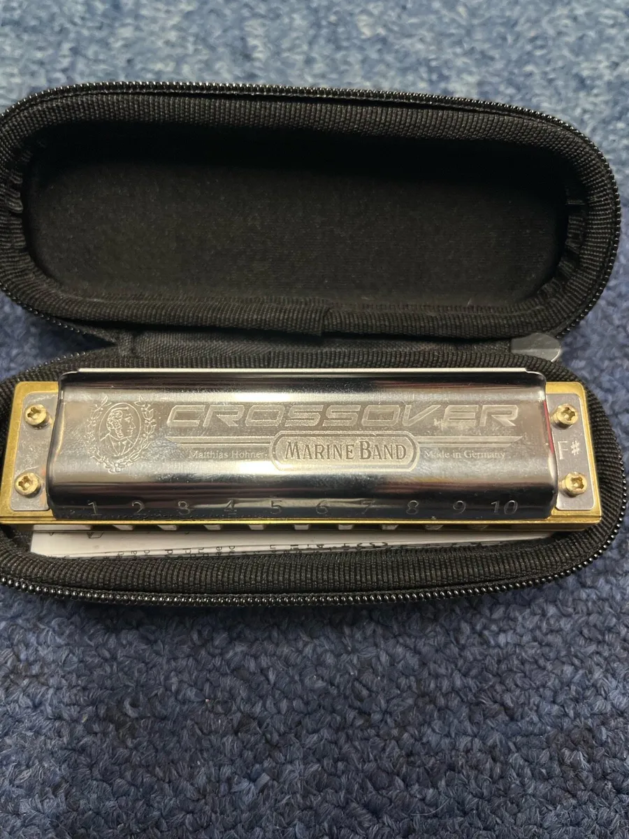 F# hohner marine band harmonica - Image 1