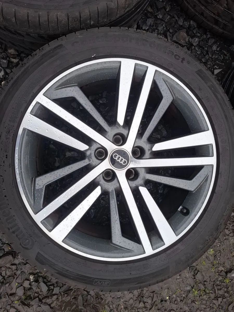 20" Genuine Audi Q5 S Line Alloys with tyres - Image 1