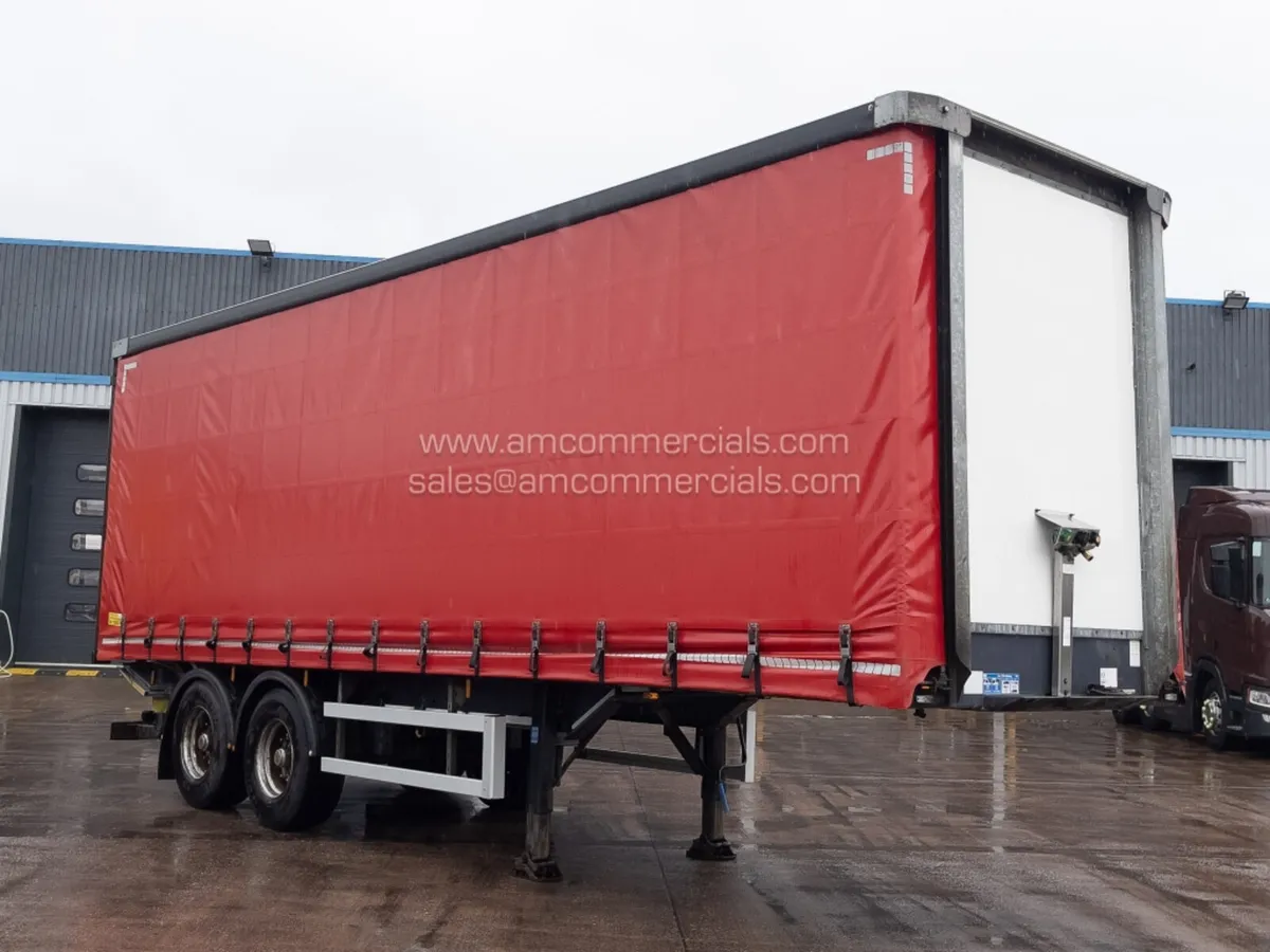 2018 MONTRACON CURTAINSIDE 2 AXLE TRAILER - Image 1