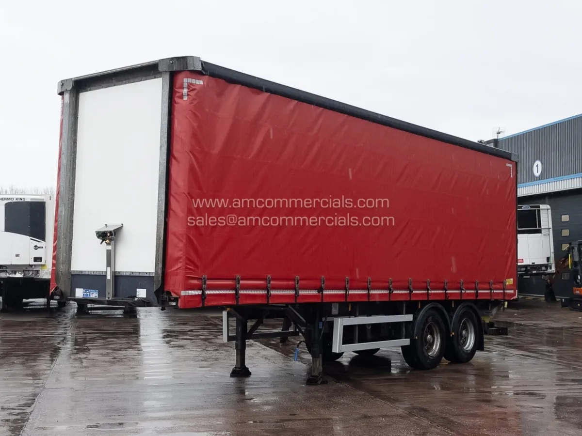 2018 MONTRACON CURTAINSIDE 2 AXLE TRAILER - Image 3