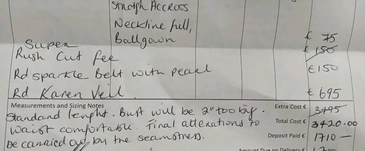 Beautiful cathedral length veil - Image 4