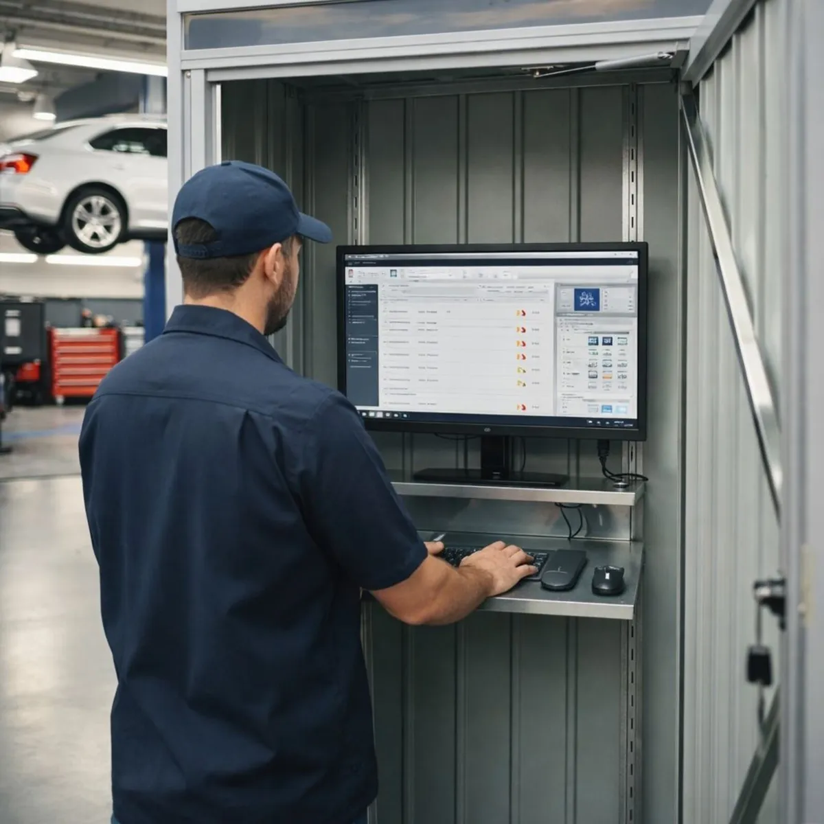 Palladium 3×2 Outdoor Steel Storage Cabinets - Image 3