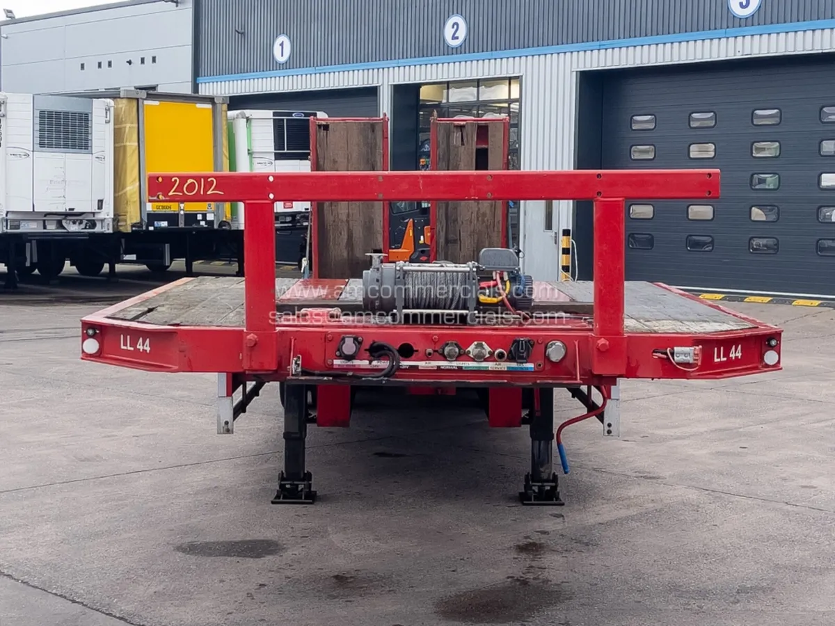 2012 KING 3 AXLE LOW LOADER 38,000KG GVW TRI AXLE - Image 2