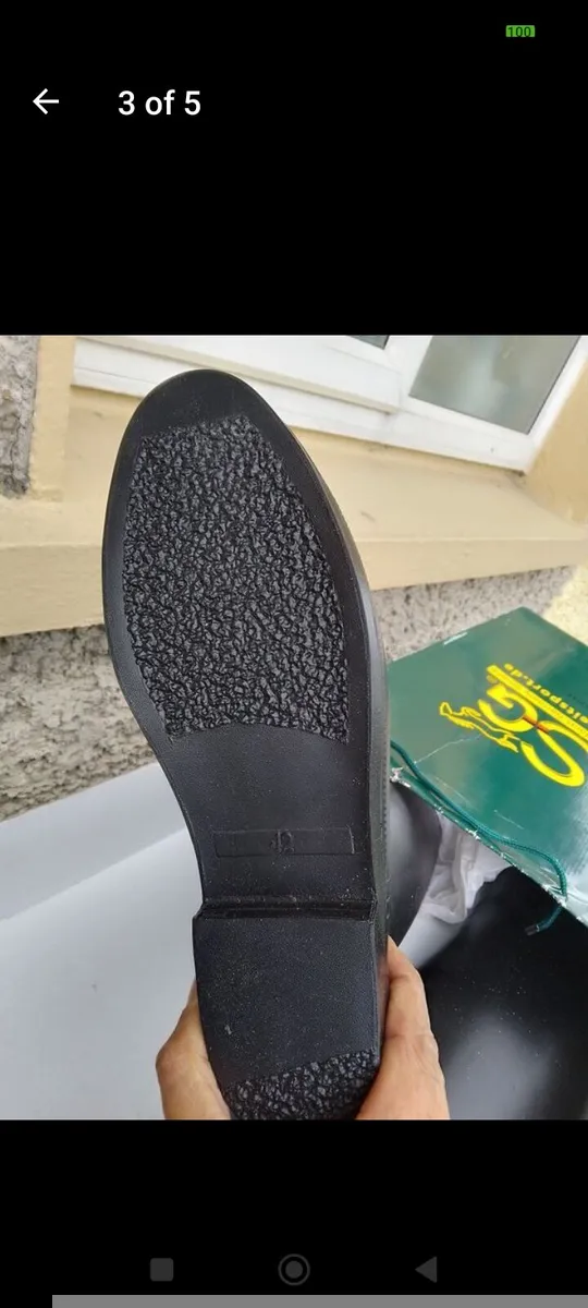 USG leather Riding Boots ,size 42,New in Box - Image 2