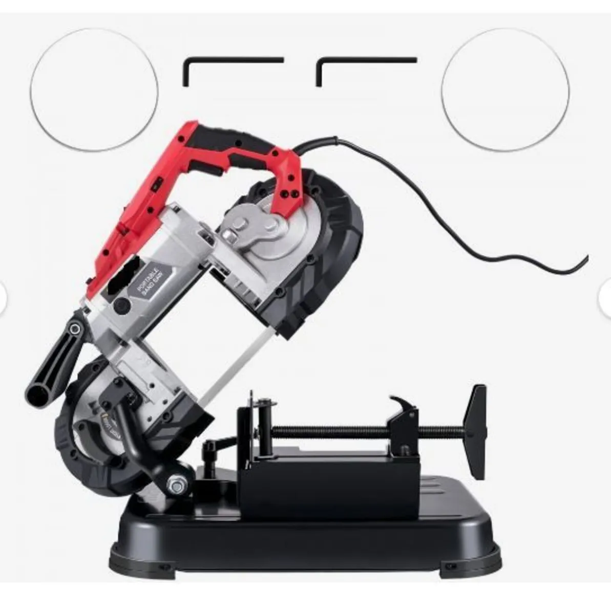 Portable Band Saw, 127 mm x 127 mm Cutting - Image 1