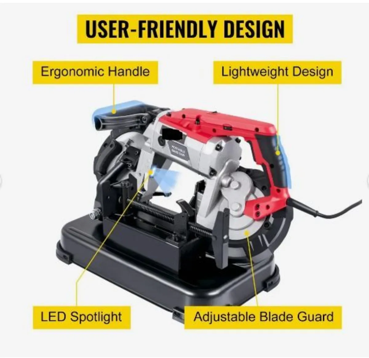 Portable Band Saw, 127 mm x 127 mm Cutting - Image 4