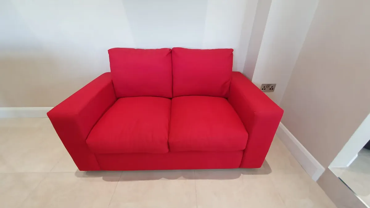Red Sofa - Image 1