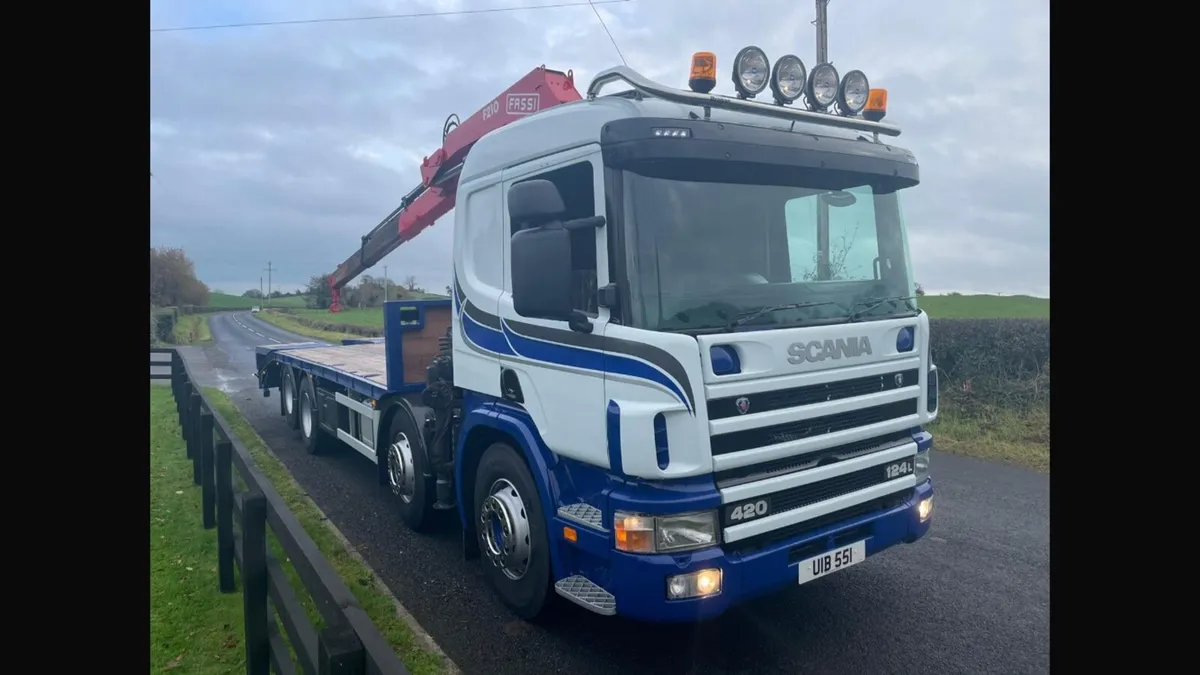 🚨Scania plant lorry beaver tail  hiab🚨 - Image 2