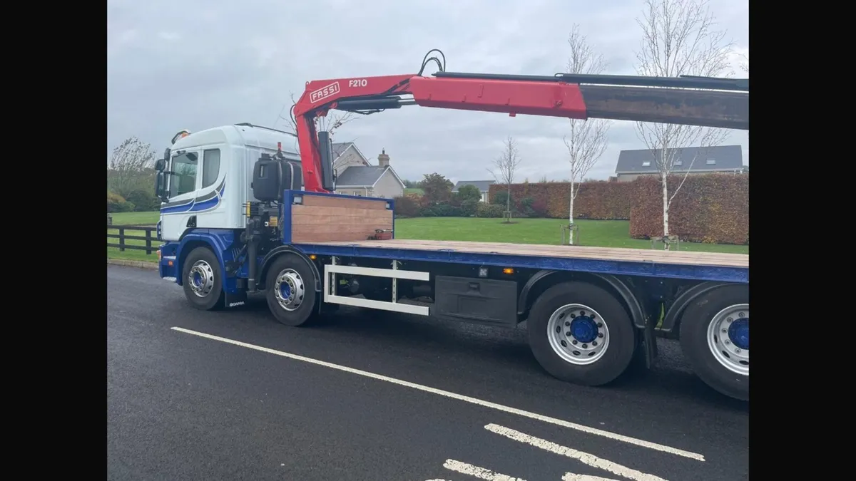 🚨Scania plant lorry beaver tail  hiab🚨 - Image 3