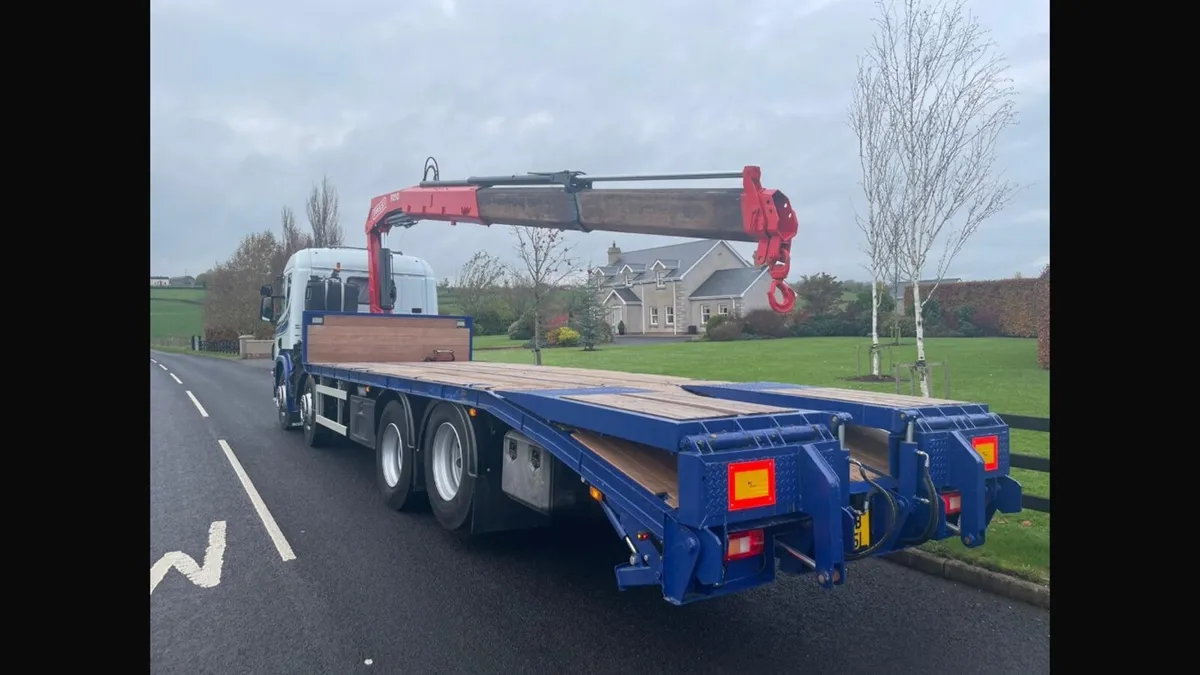 🚨Scania plant lorry beaver tail  hiab🚨 - Image 4
