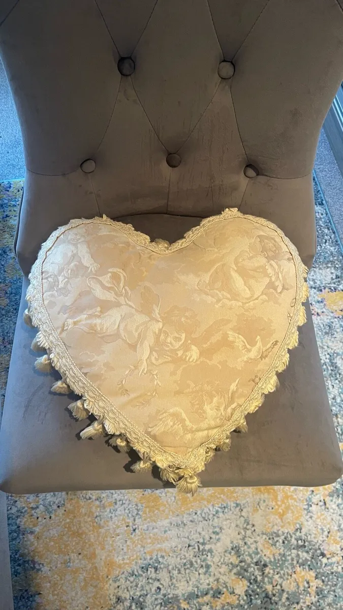 Heart Shaped Cushion - Image 3