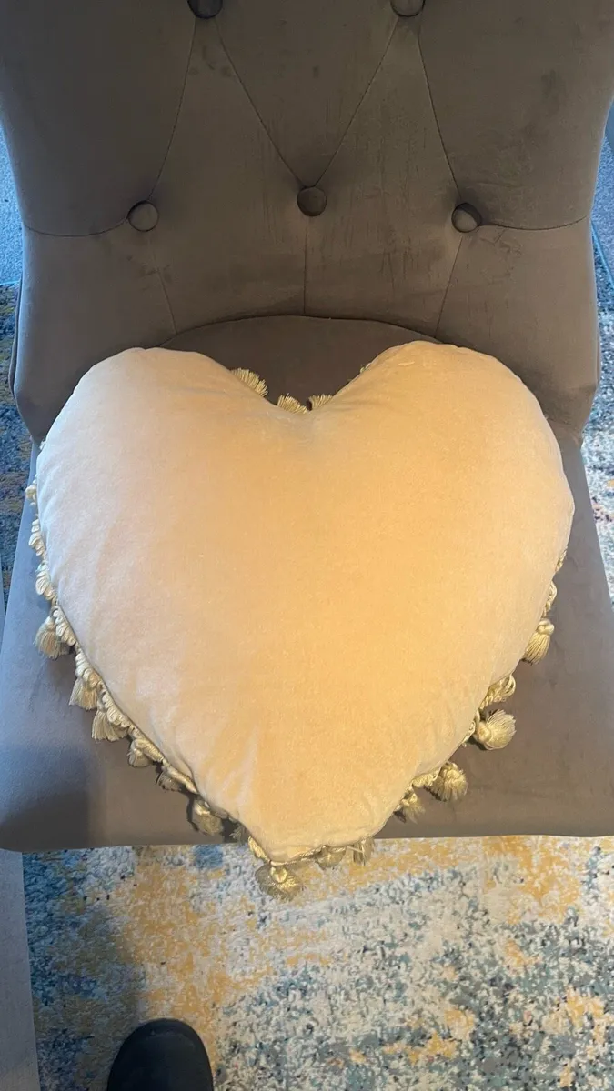 Heart Shaped Cushion - Image 4