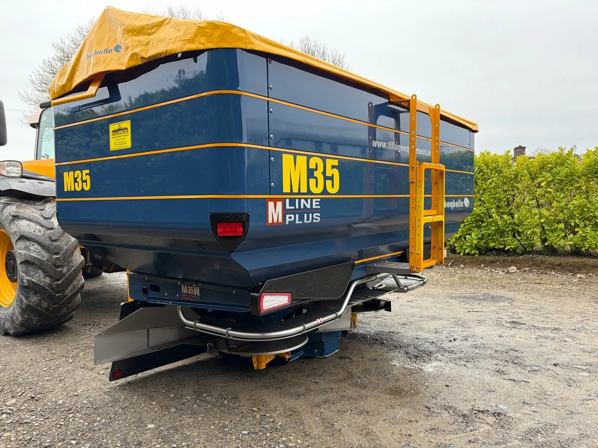 Bogballe M35W weight cell spreader - Image 2