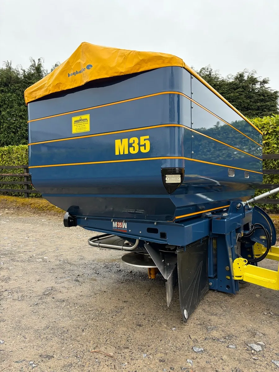 Bogballe M35W weight cell spreader - Image 4