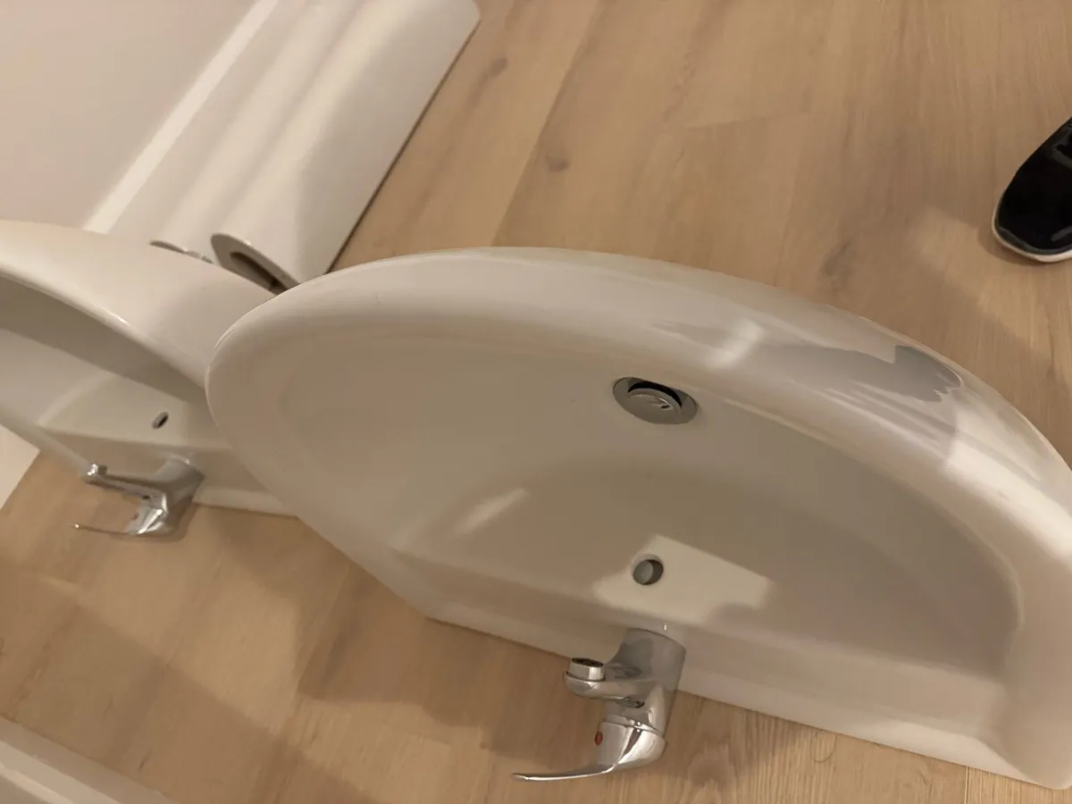 White Ceramic Armitage Shanks Sinks - Brand New - Image 3