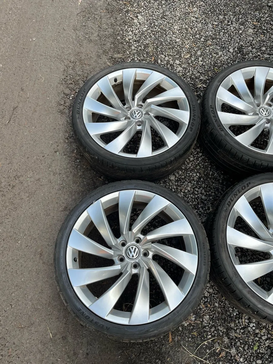 20’ Genuine VW Rodario 5x112 alloy wheels - Image 2