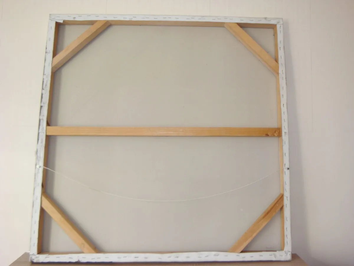 TWO canvas pictures 80x80cm - Image 3