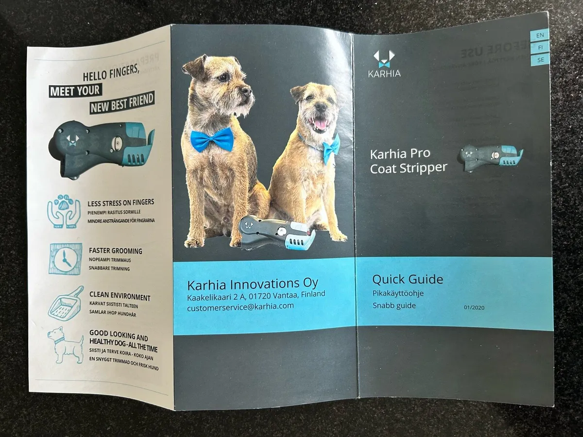 Karhia Pro Grooming Kit (Coat Stripping Machine) - Image 1