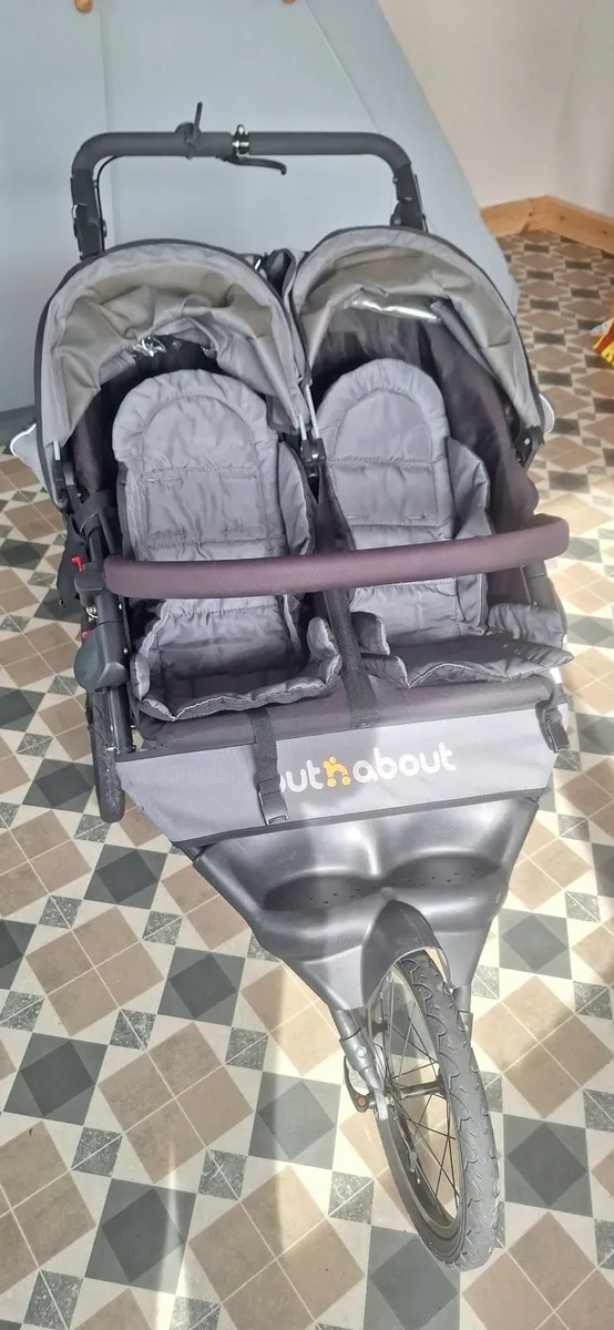 Out n About Nipper SPORT Double Buggy - Image 1