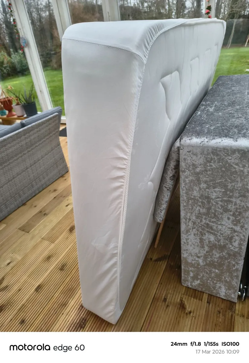 Double Bed mattress for sale with cover - Image 2