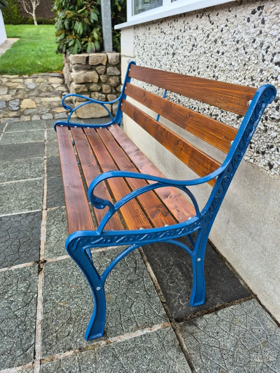 Cast iron Garden bench - Image 1