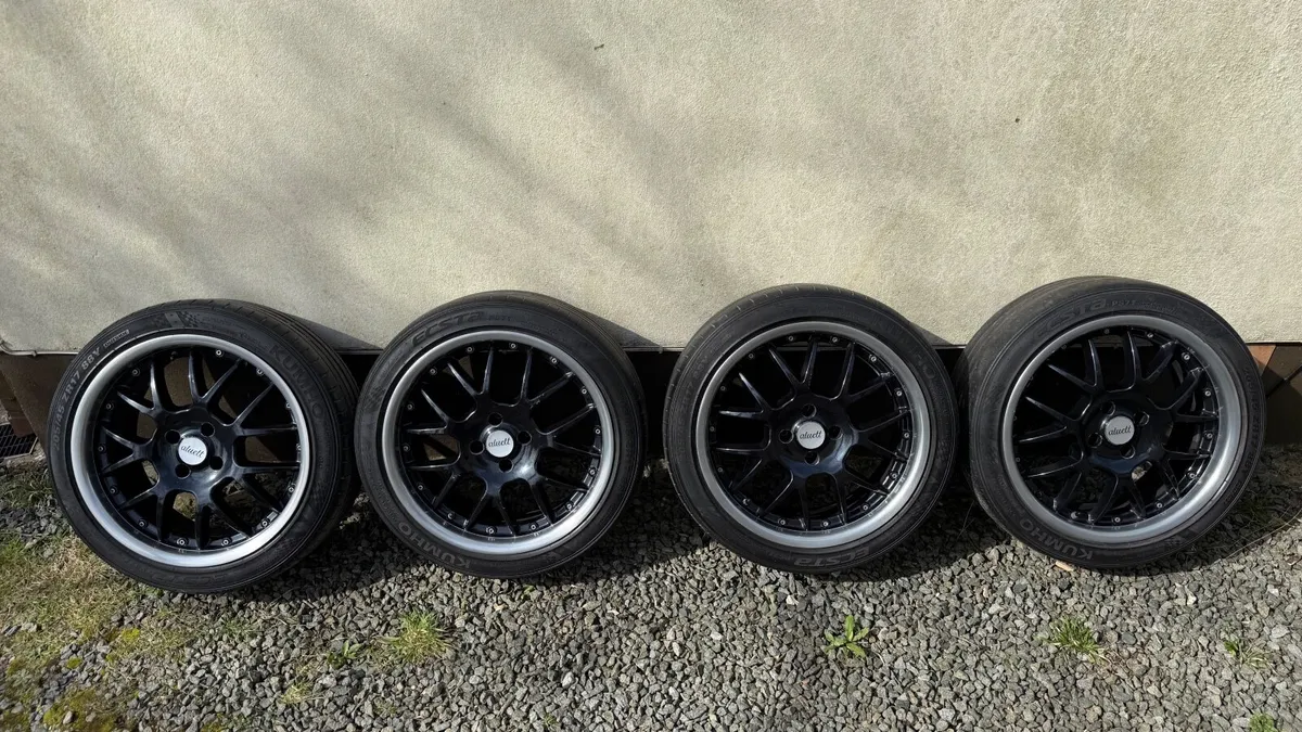17 inch Aluett Alloy Wheels 4x100 - Image 1