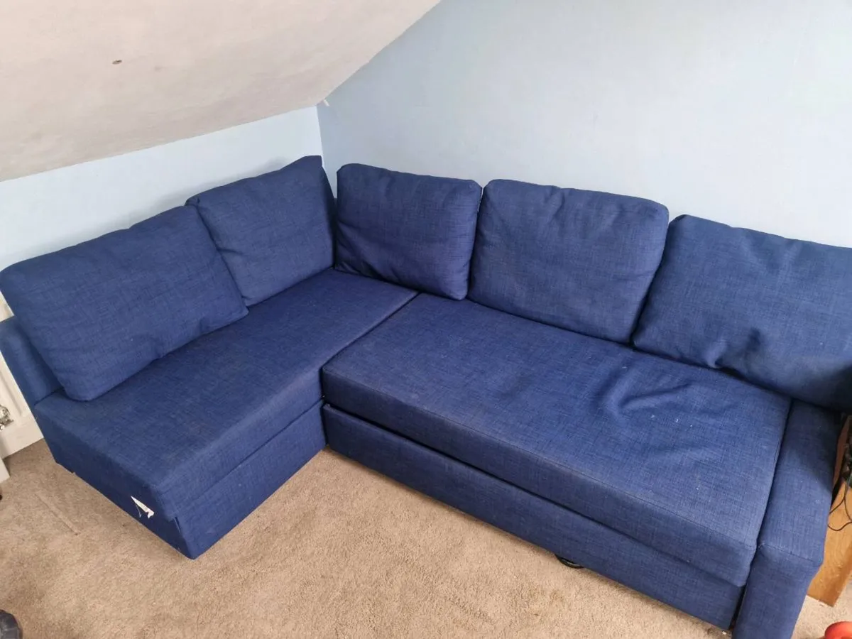 IKEA L shape couch and Sof BED - Image 2