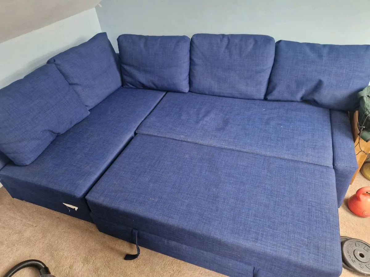IKEA L shape couch and Sof BED - Image 1