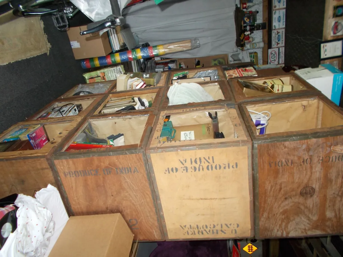 Vintage Tea Chests  X  12 - Image 4