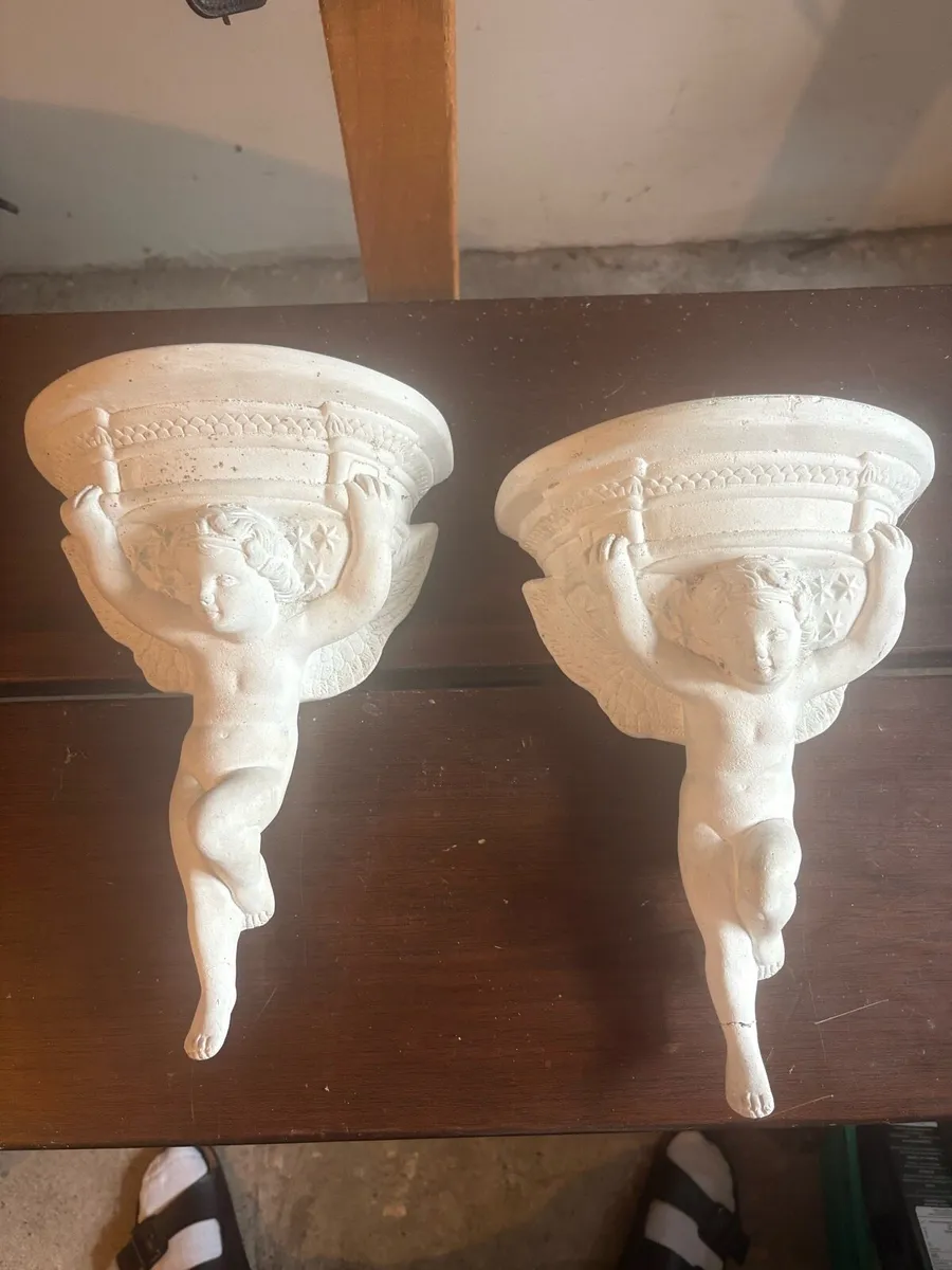 Wall angel sconce - Image 1