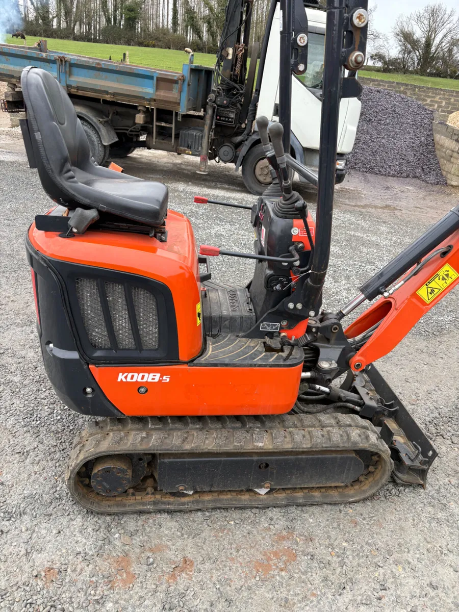 Ex Demo Kubota K008-5 ONLY 50 hours Finance Arrang - Image 4