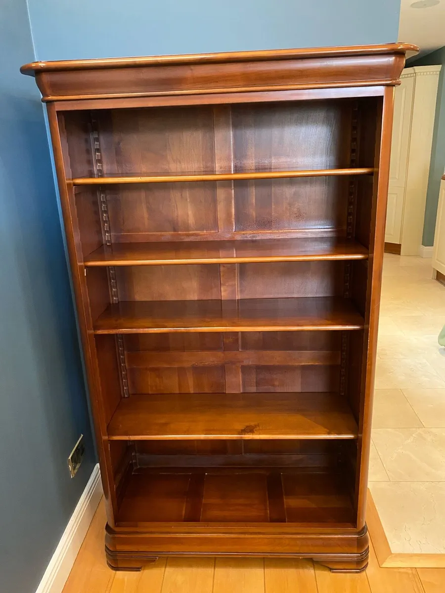 Solid Cherrywood Bookcase - Image 1