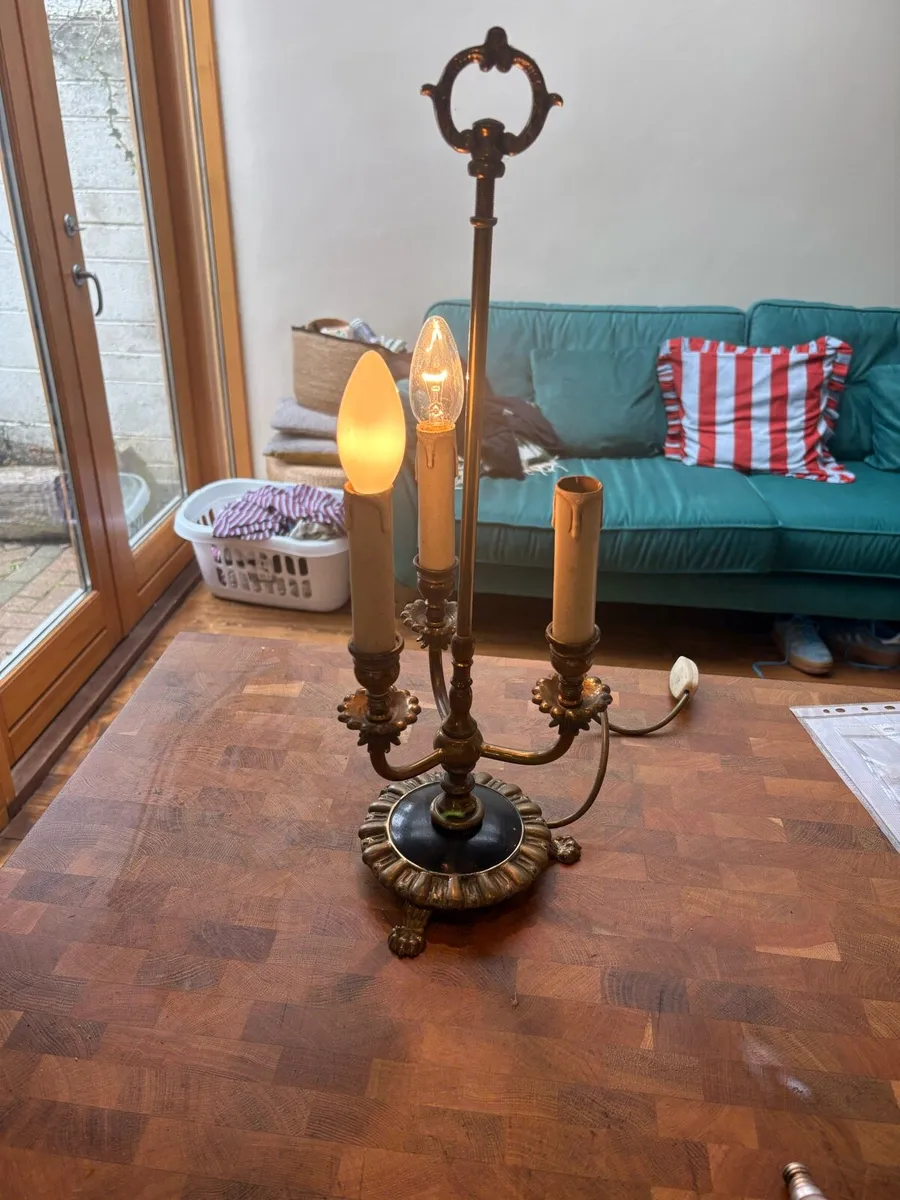 Antique French Table Lamp - Image 2