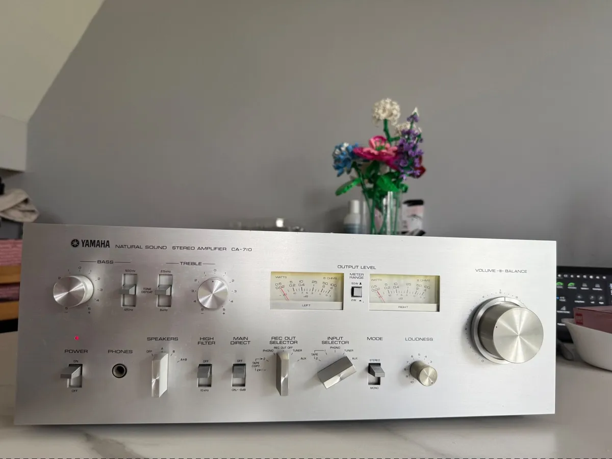 Yamaha CA-710 Vintage Amplifier - Image 2